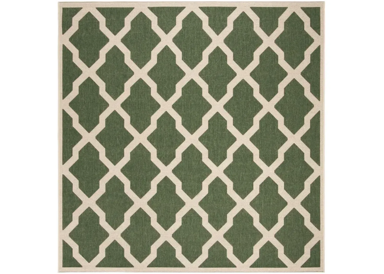 BEACH HOUSE 122 Green 6'-7' X 6'-7' Square Square Rug