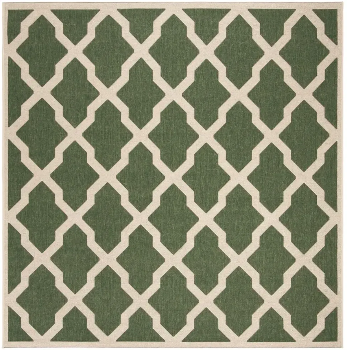 BEACH HOUSE 122 Green 6'-7' X 6'-7' Square Square Rug