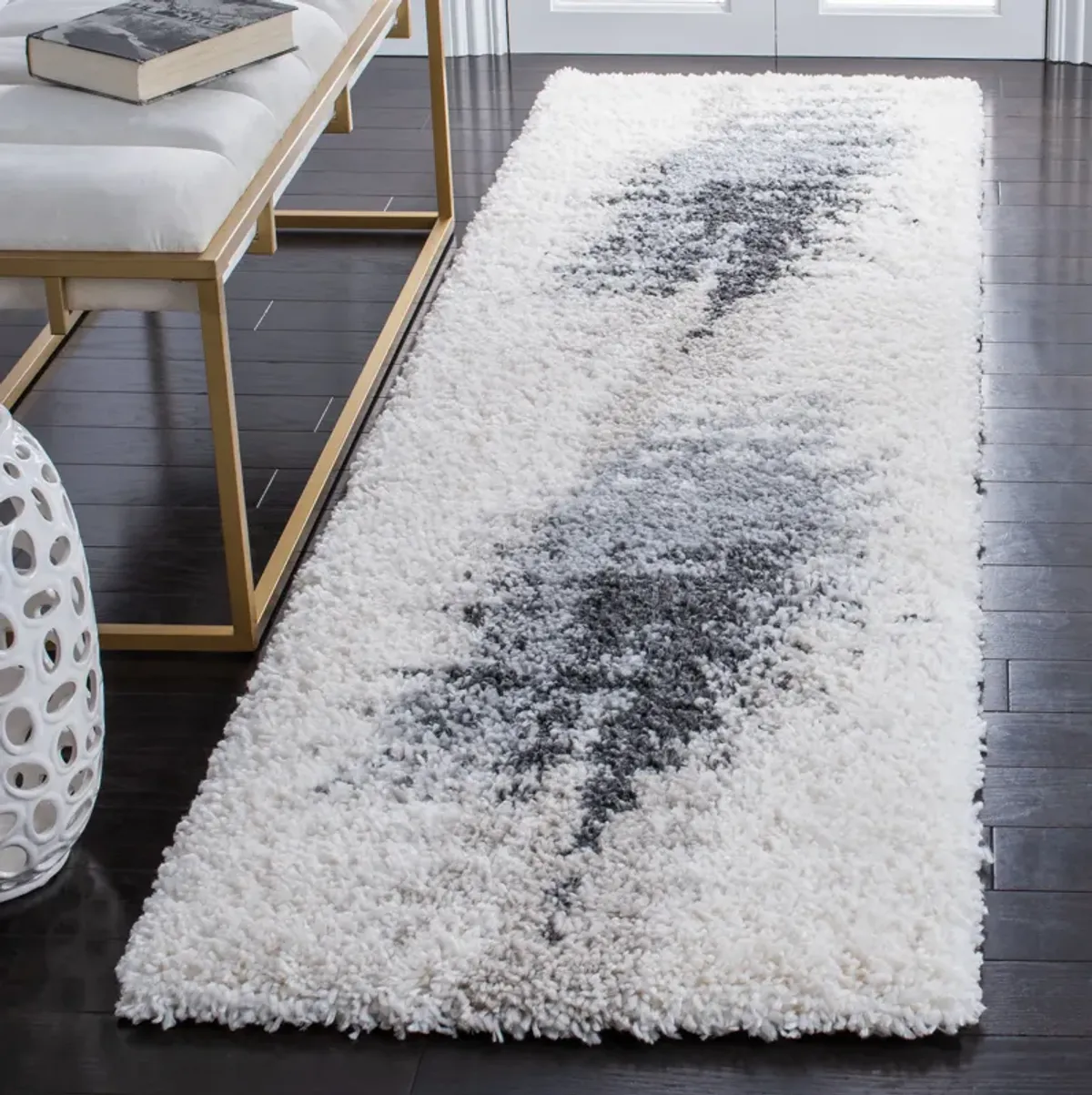 FONTANA SHAG Runner Power Loomed 2'-3" X 12' Rug