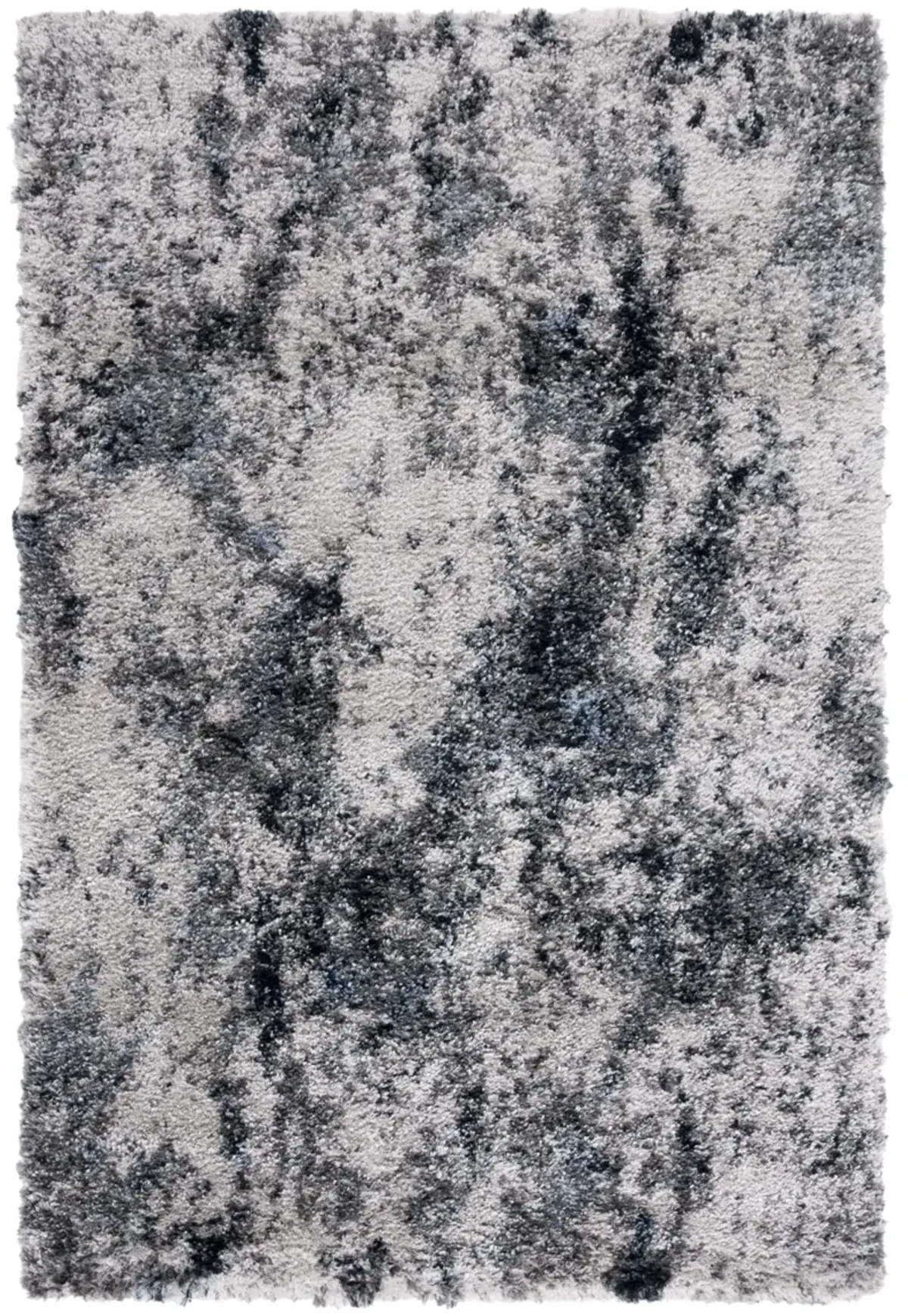 CLOUD SHAG 110 GREY  8' x 10' Large Rectangle Rug