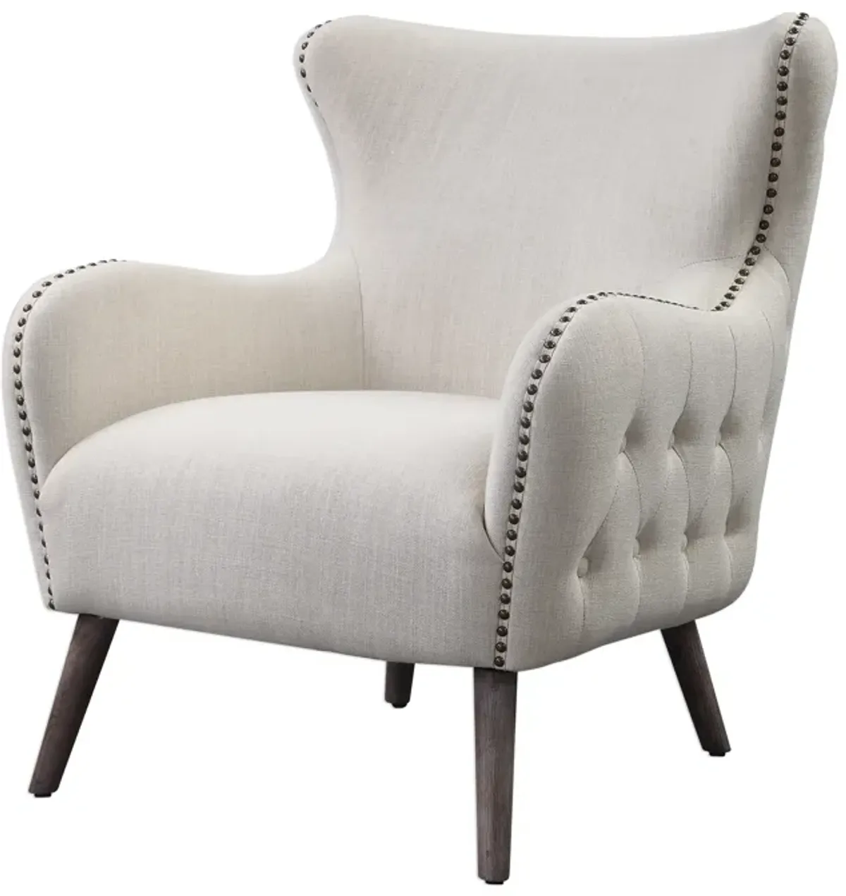 Donya Cream Accent Chair