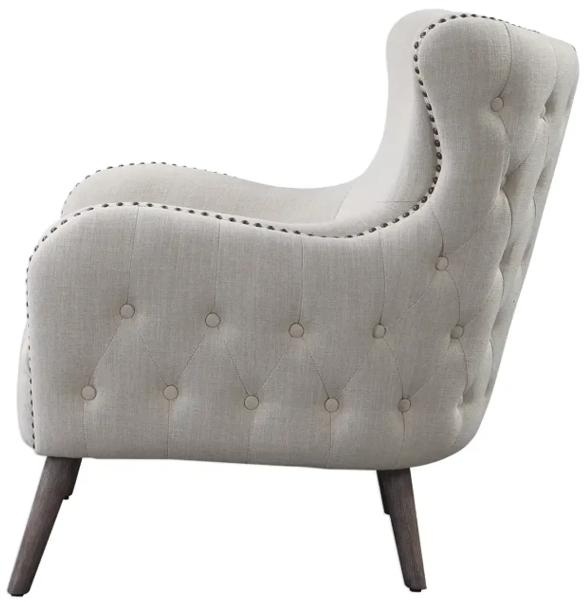 Donya Cream Accent Chair