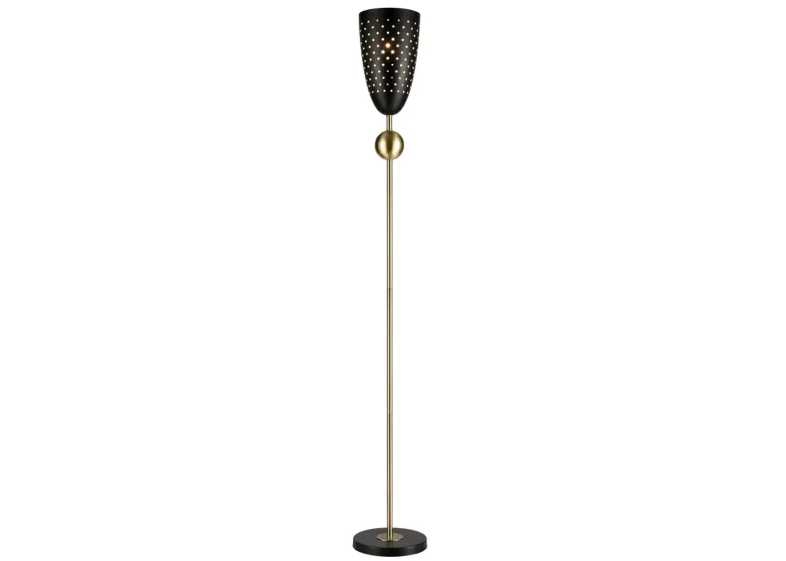 Amulet 69.5" High 1-Light Floor Lamp - Black