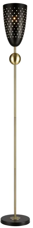 Amulet 69.5" High 1-Light Floor Lamp - Black