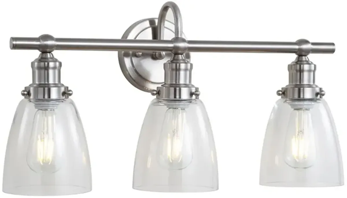 Dunes Three Light Bathroom Sconce