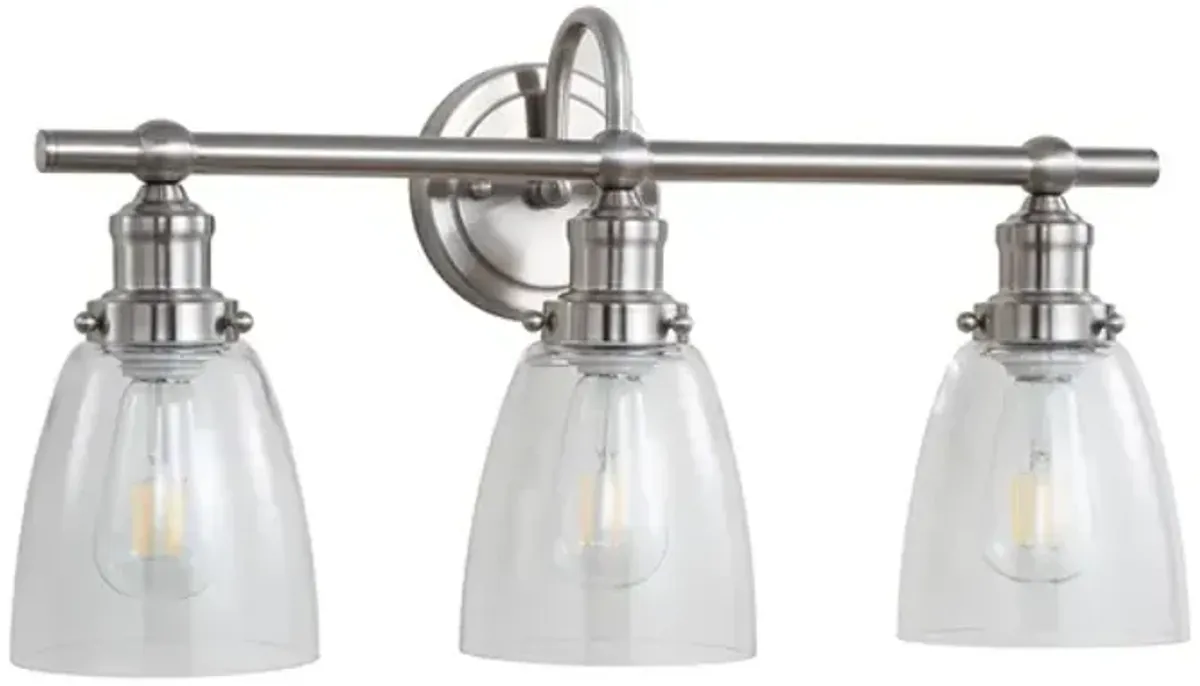 Dunes Three Light Bathroom Sconce