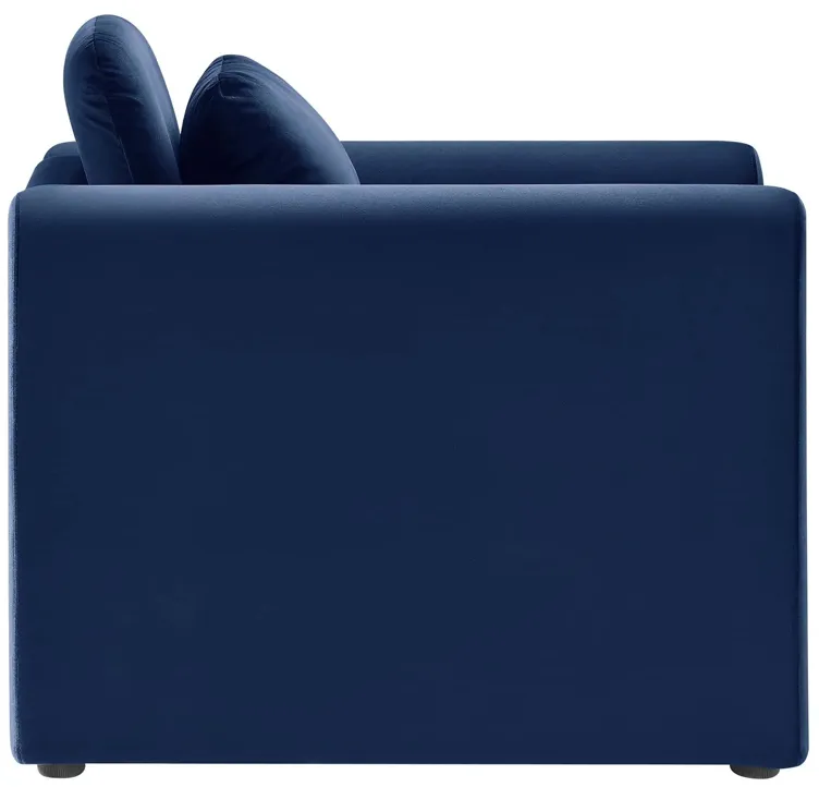 Waverly Performance Velvet Armchair