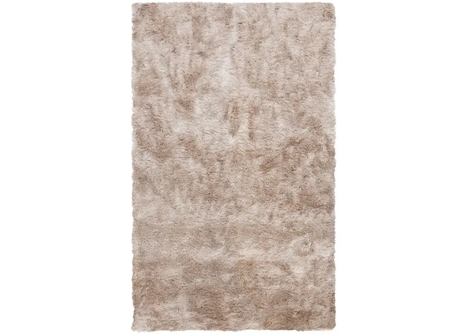 PARIS SHAG 512 Beige  6' X 9' Medium Rectangle Rug