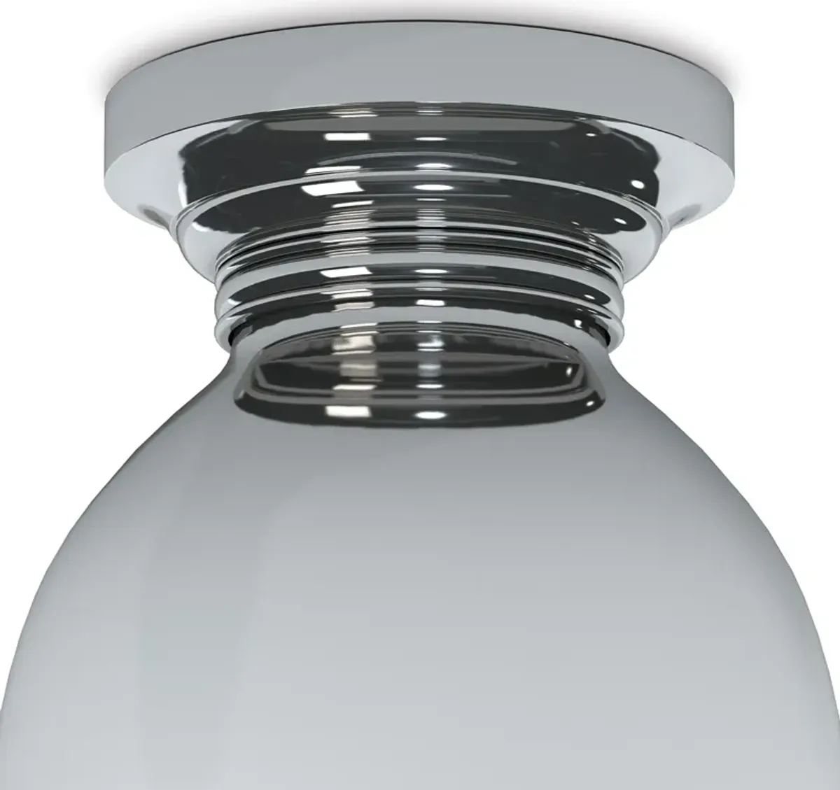 Pantry Flush Mount (Polished Nickel)