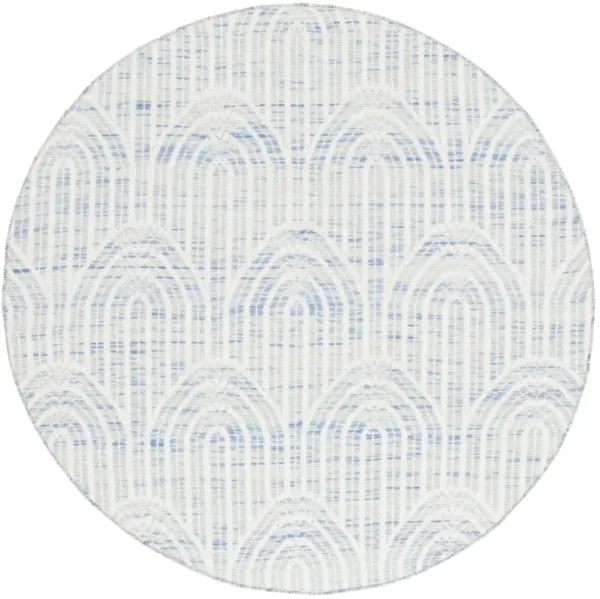 KILIM Hand woven 6' x 6' Round area rug