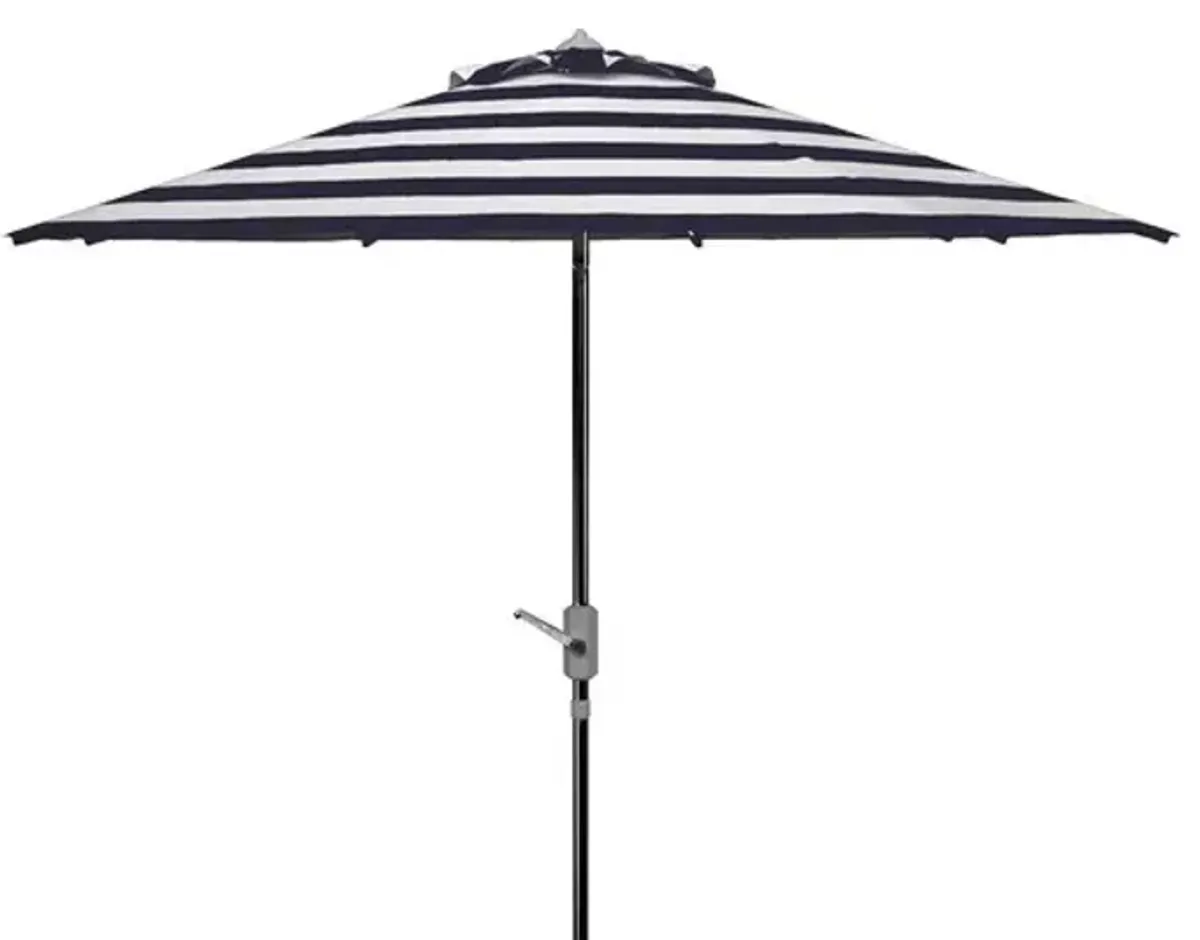 UV RESISTANT IRIS FASHION LINE 9FT AUTO TILT UMBRELLA