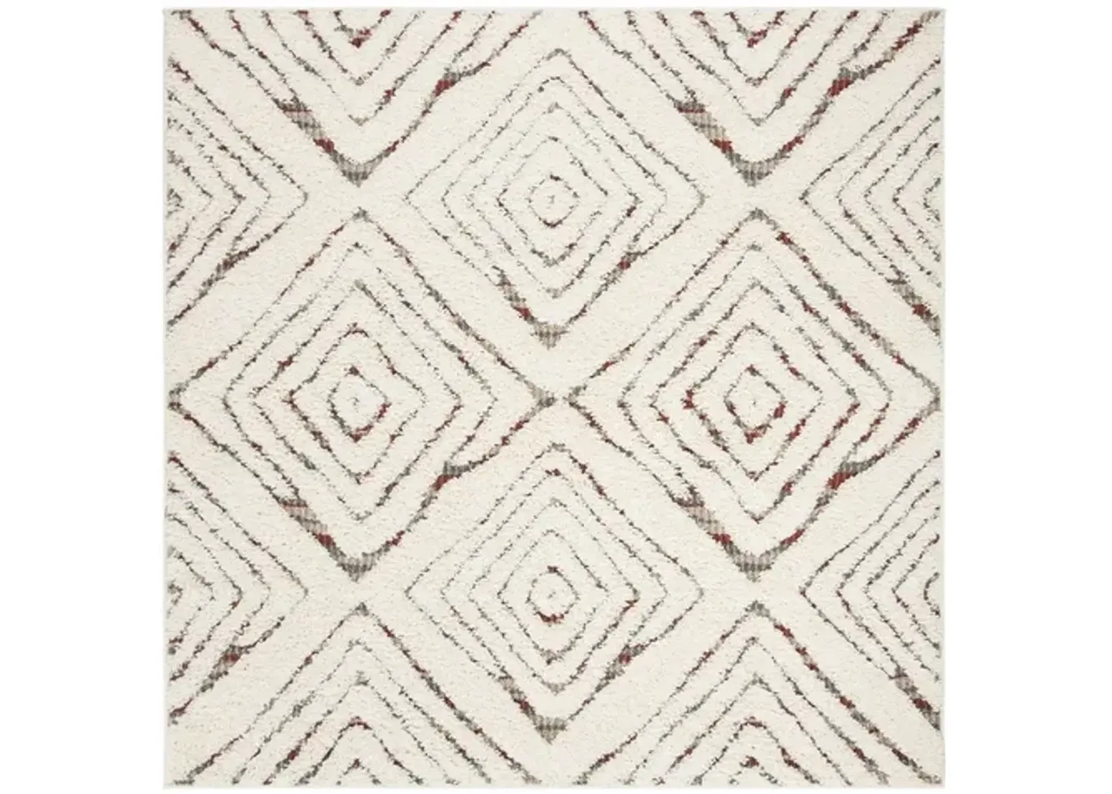 SANTORINI SHAG  Multi 6'-7' X 6'-7' Square Square Rug