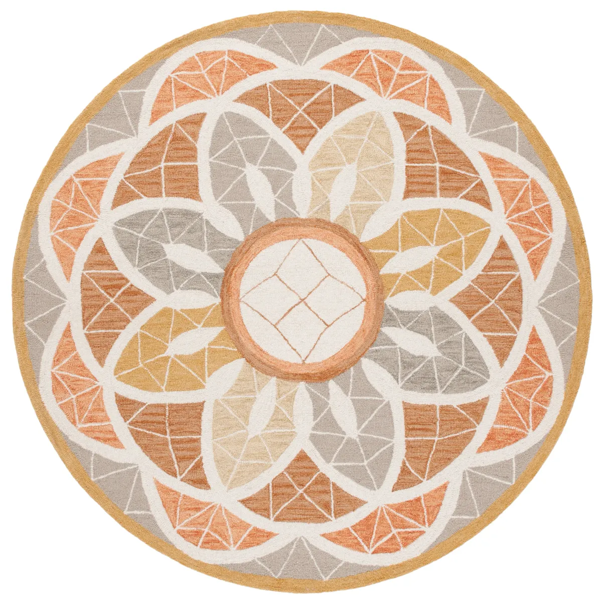 NOVELTY Hand Tufted 5' x 5' Round area rug