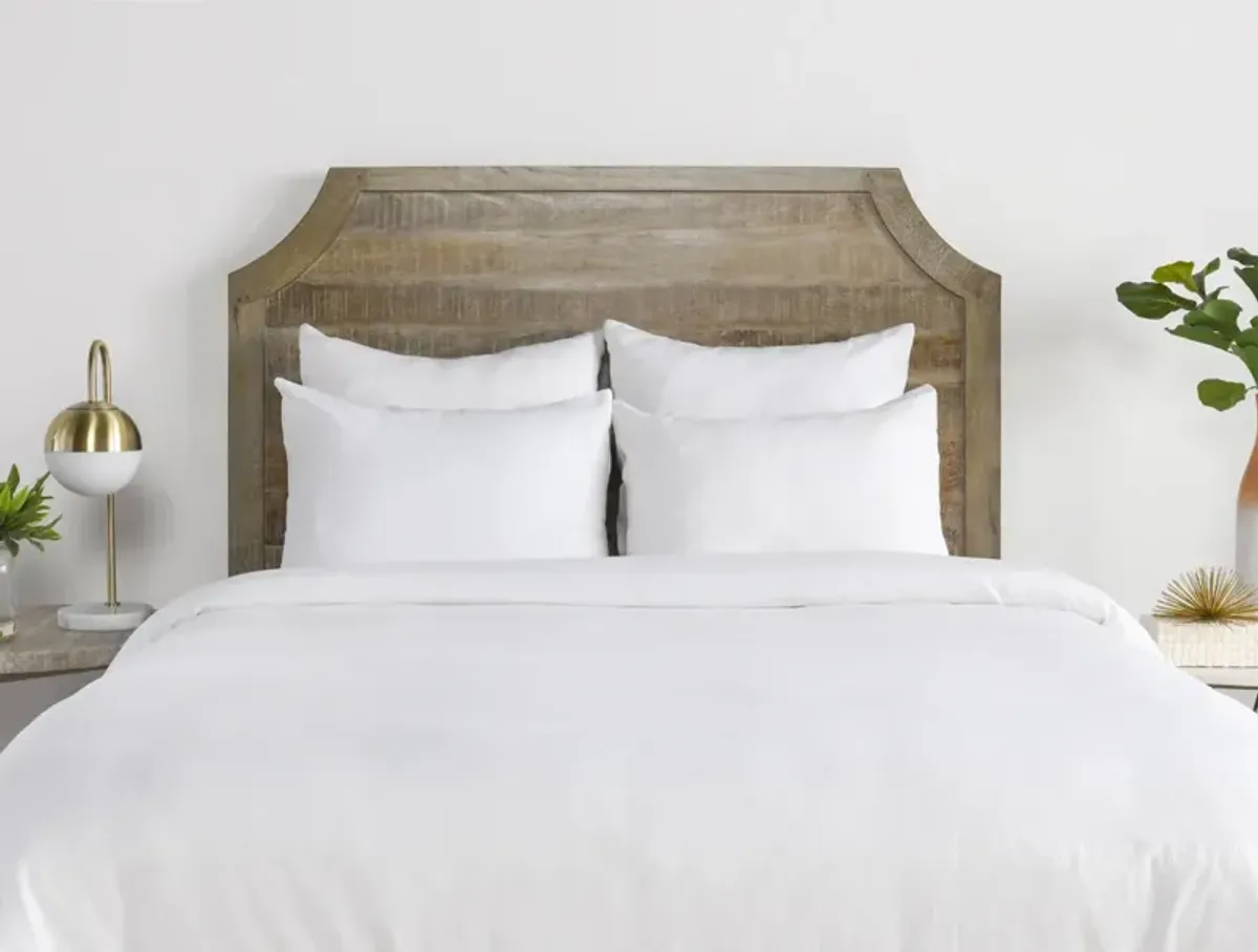 Jayson White Linen Cashmere King Duvet