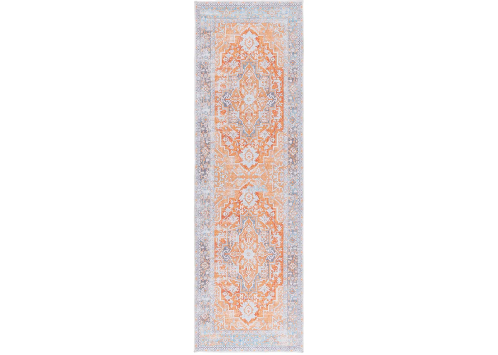 ARIZONA 223 RUST  2'-6' x 8' Runner Rug