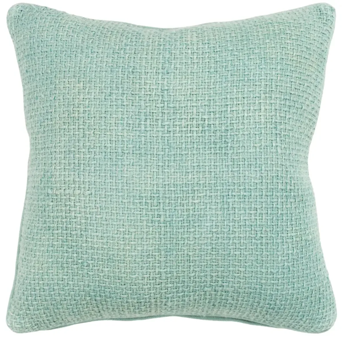 Donny Osmond Solid Blue Pillow