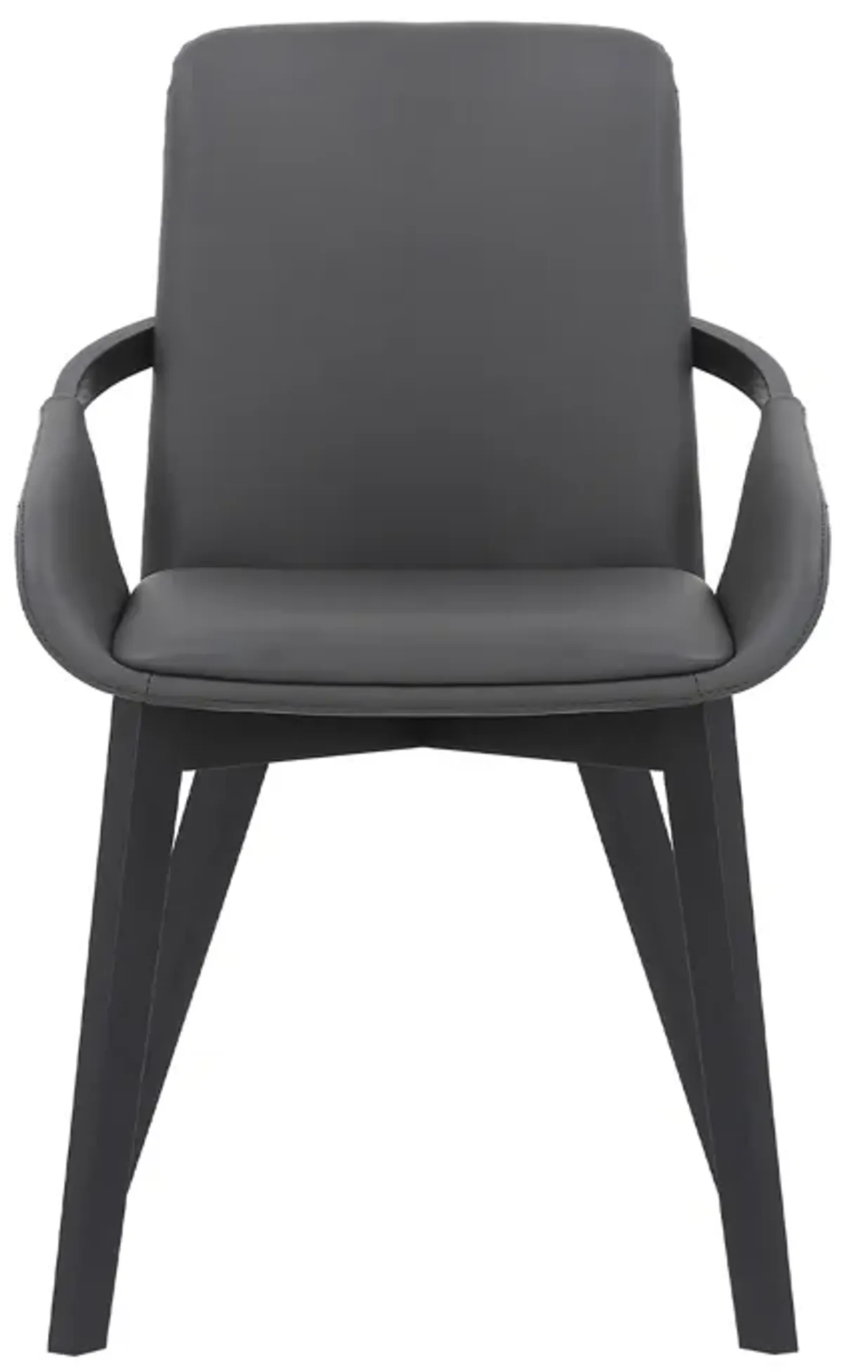 Greisen Modern Gray Wood Dining Room Chair