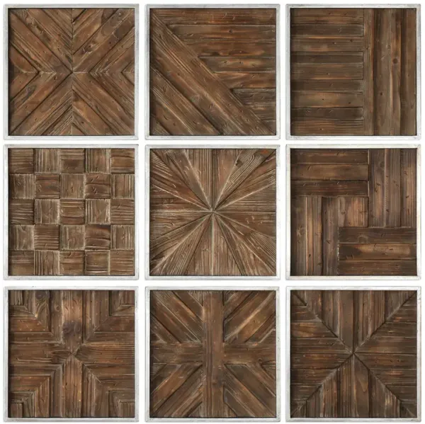 Bryndle Squares - Set Of 9