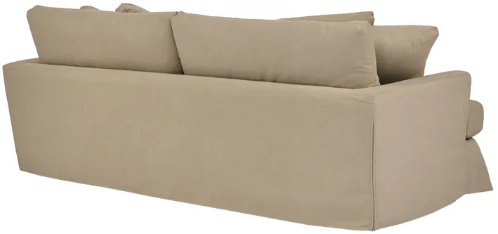 Ciara 93" Upholstered Sofa in Sahara Brown