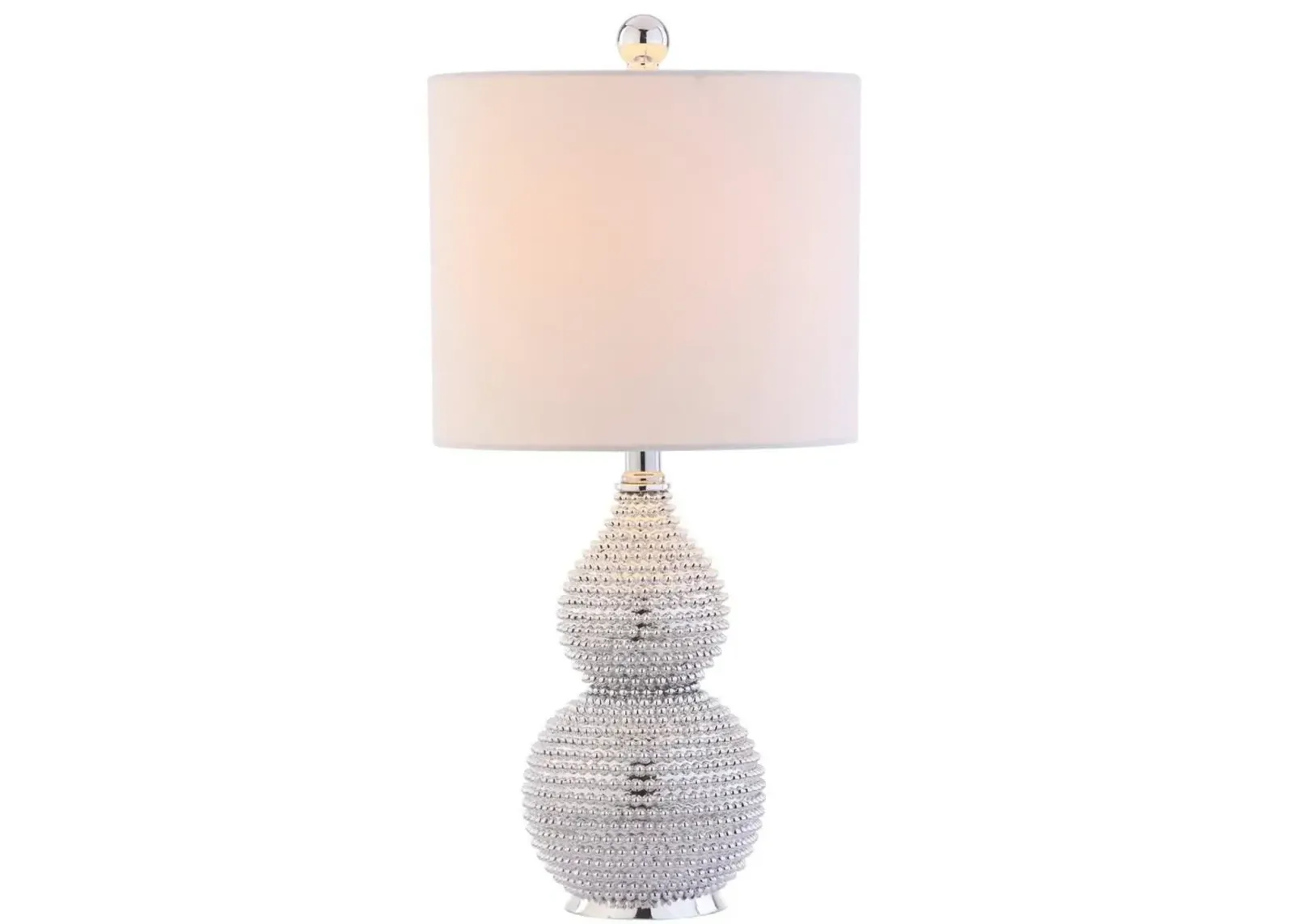 Clarabel Chrome 20-Inch H Table Lamp