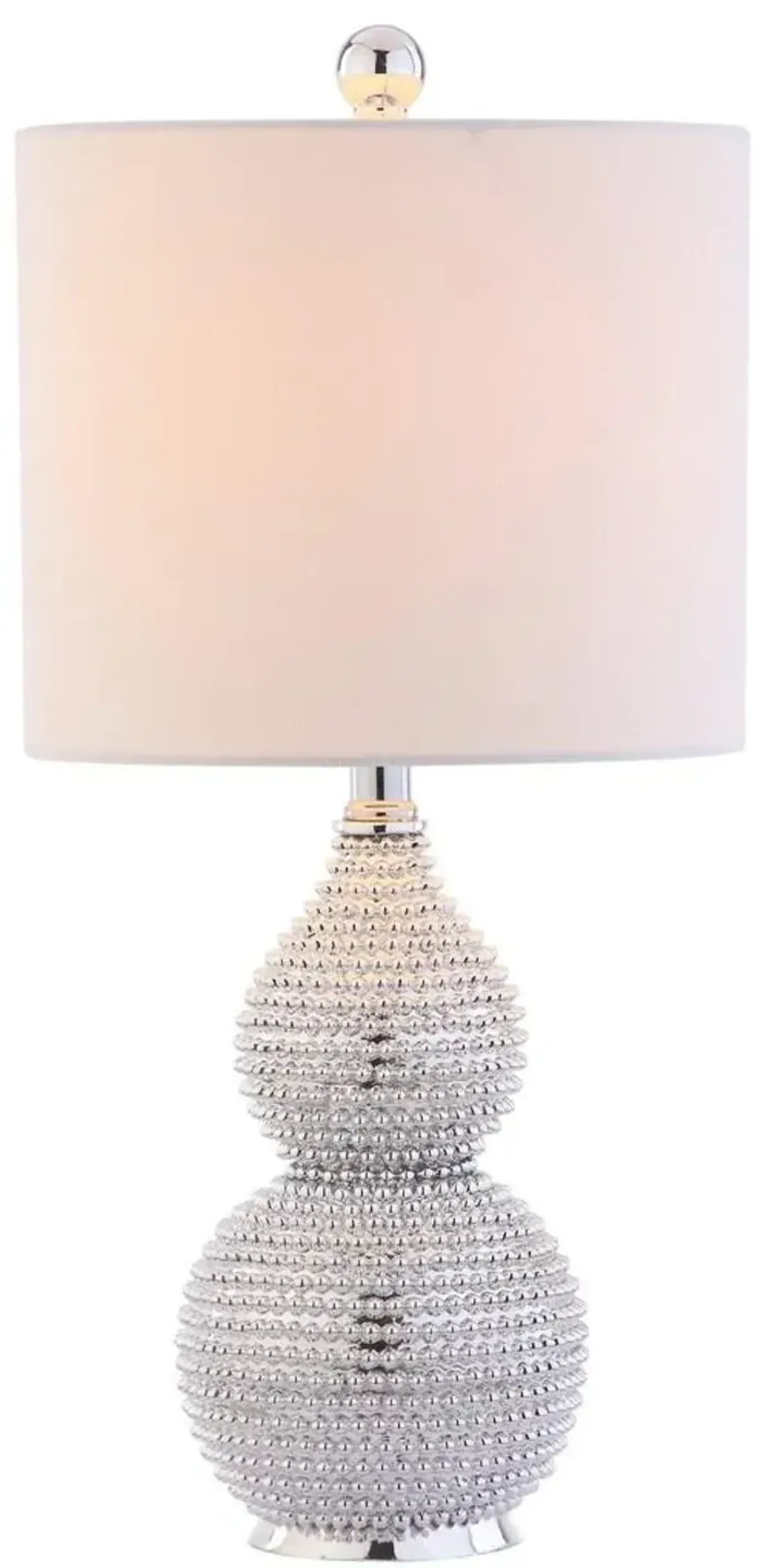 Clarabel Chrome 20-Inch H Table Lamp