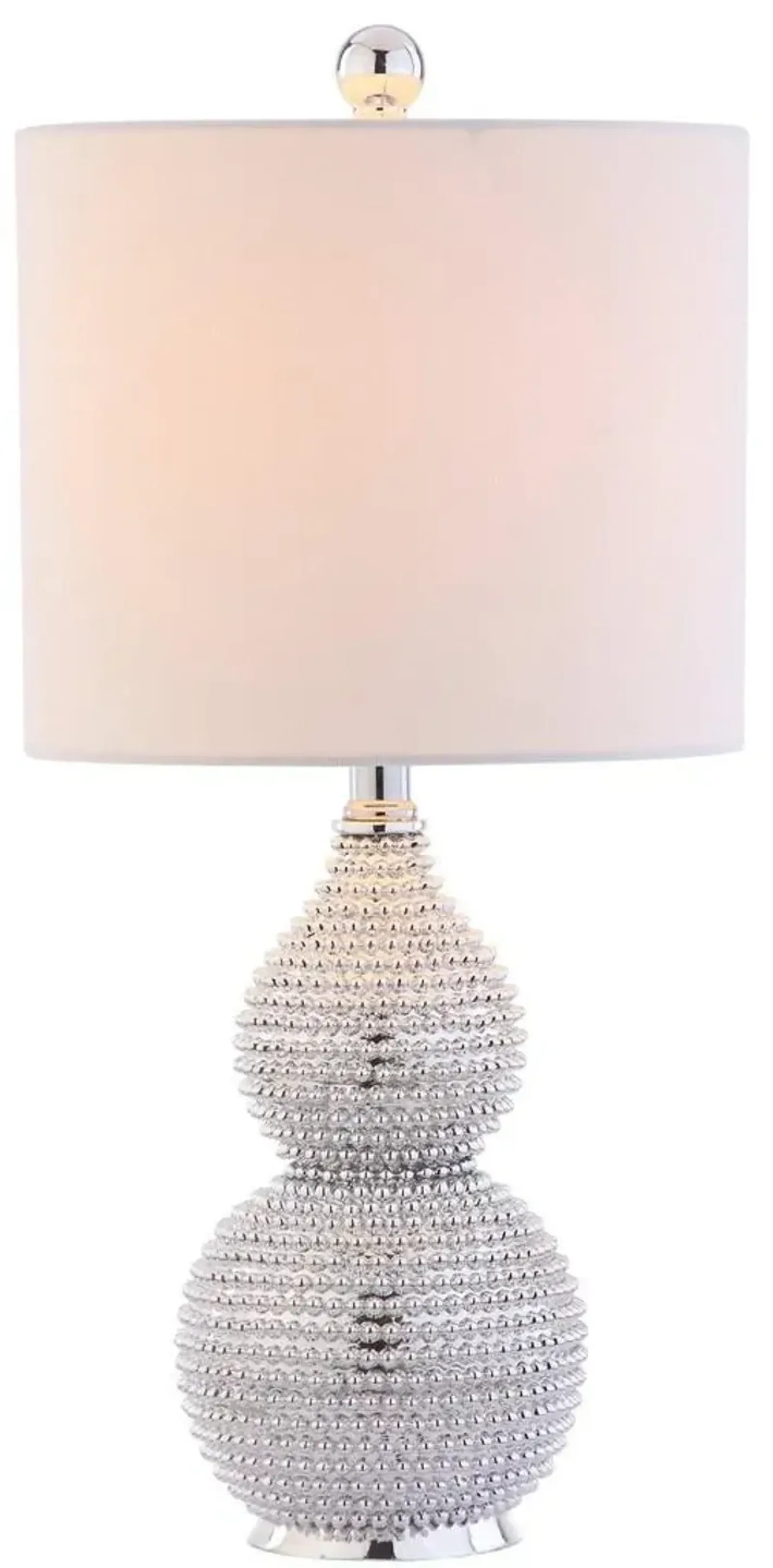 Clarabel Chrome 20-Inch H Table Lamp