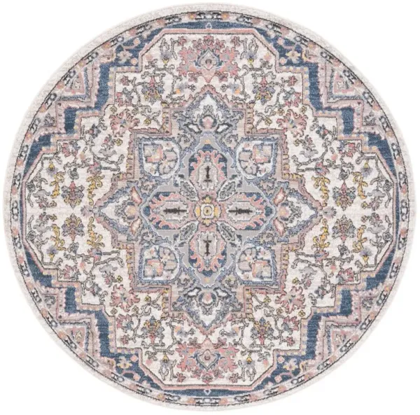 ASTORIA 400 Beige 6'-7' X 6'-7' Round Round Rug