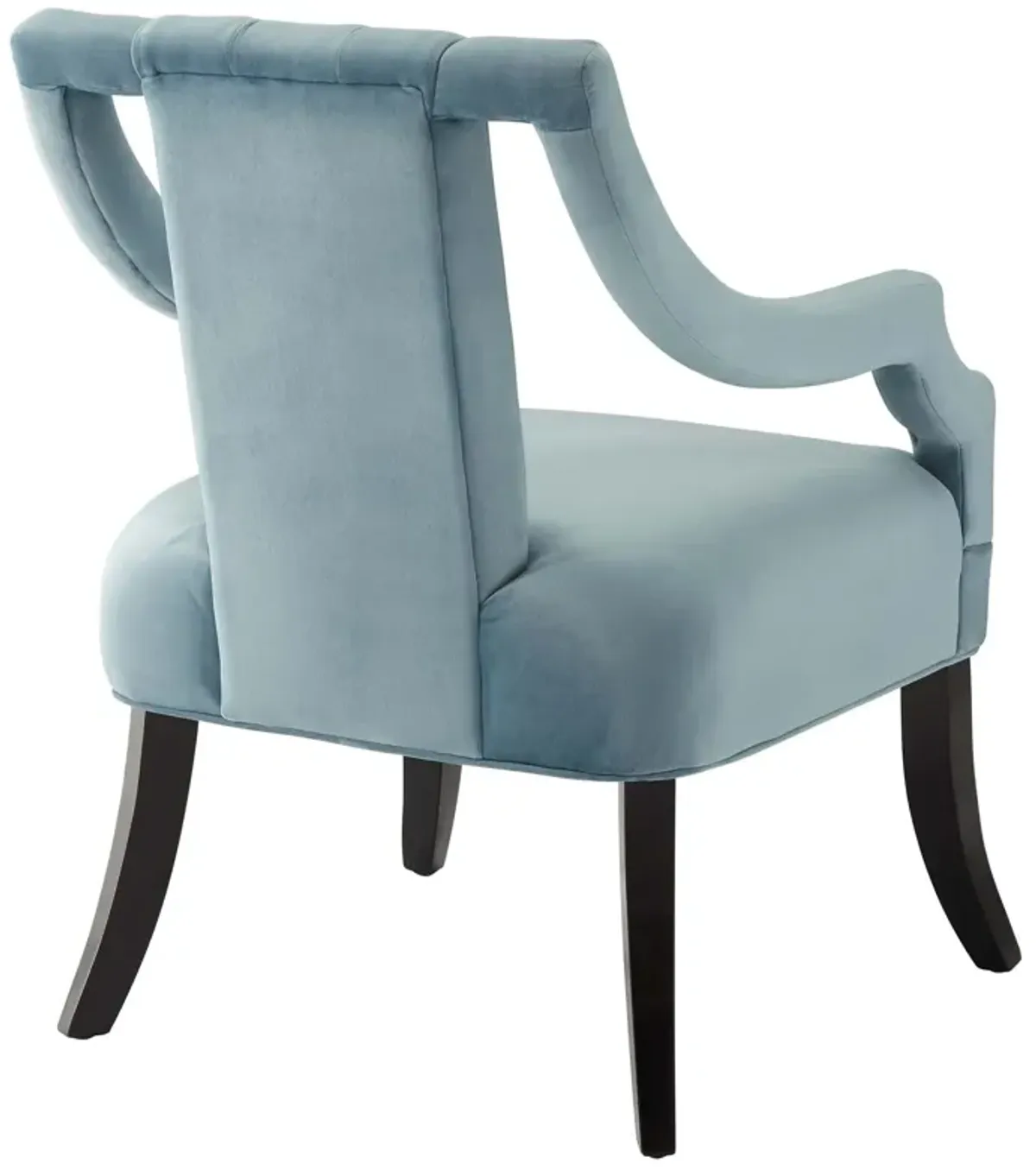 Harken Performance Velvet Accent Chair