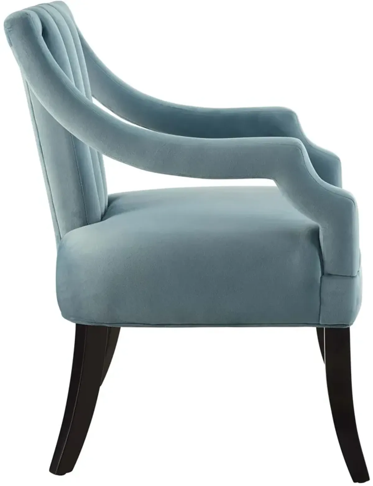 Harken Performance Velvet Accent Chair