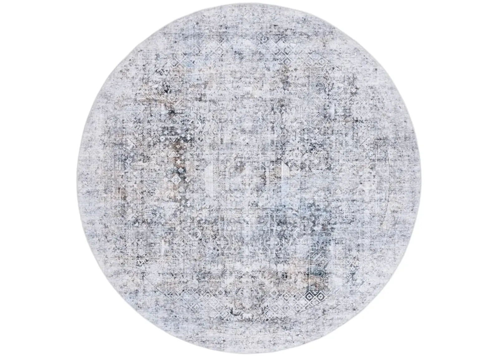 SANTA MONICA 539 BEIGE  6' x 6' Round Round Rug