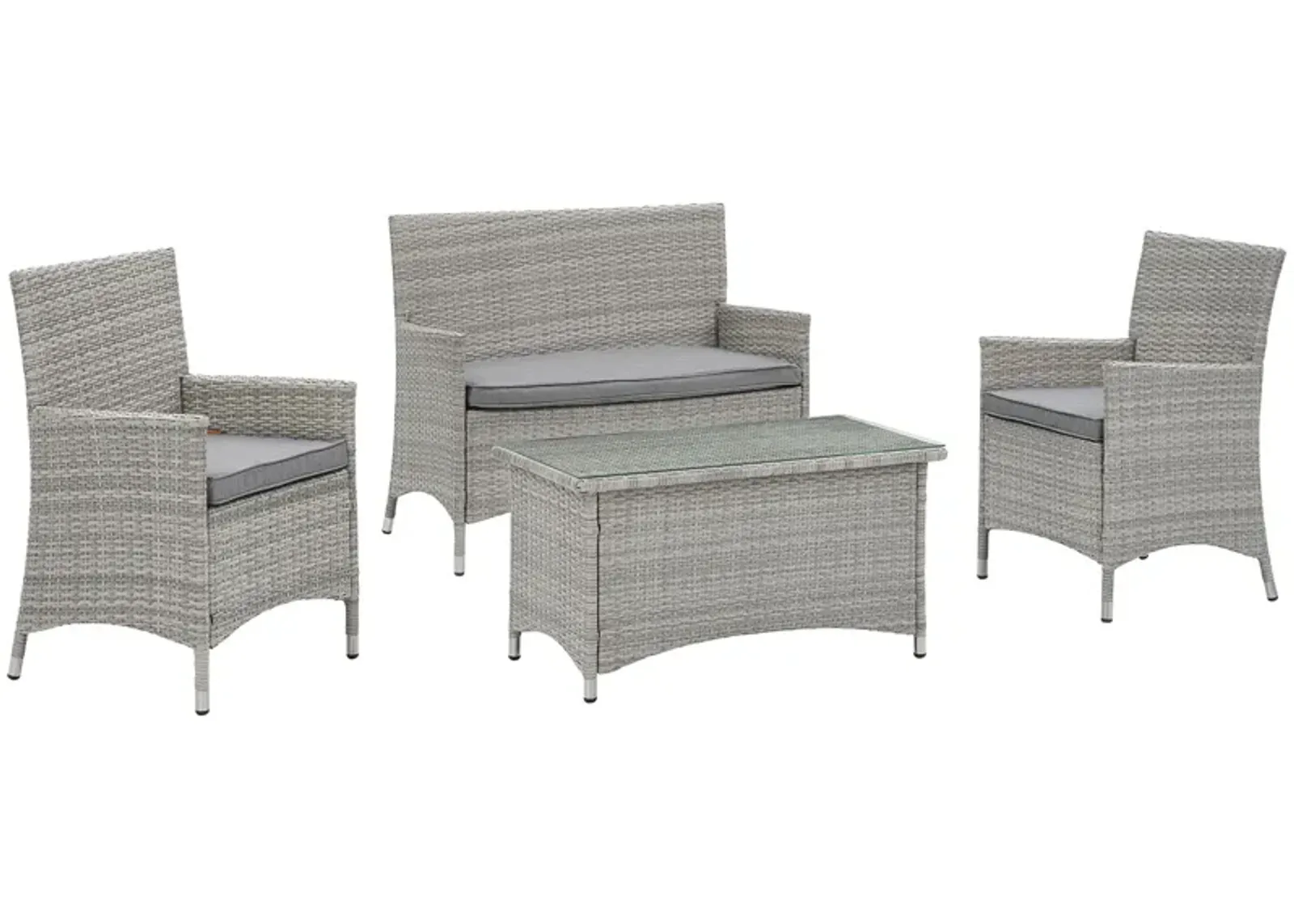 Bridge 4-Piece Outdoor Conversation Set