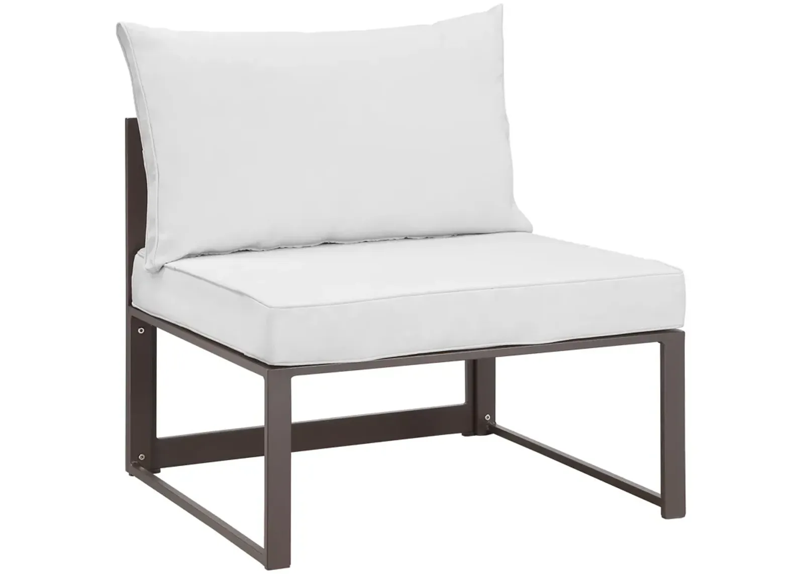 Fortuna Armless Outdoor Patio Chair