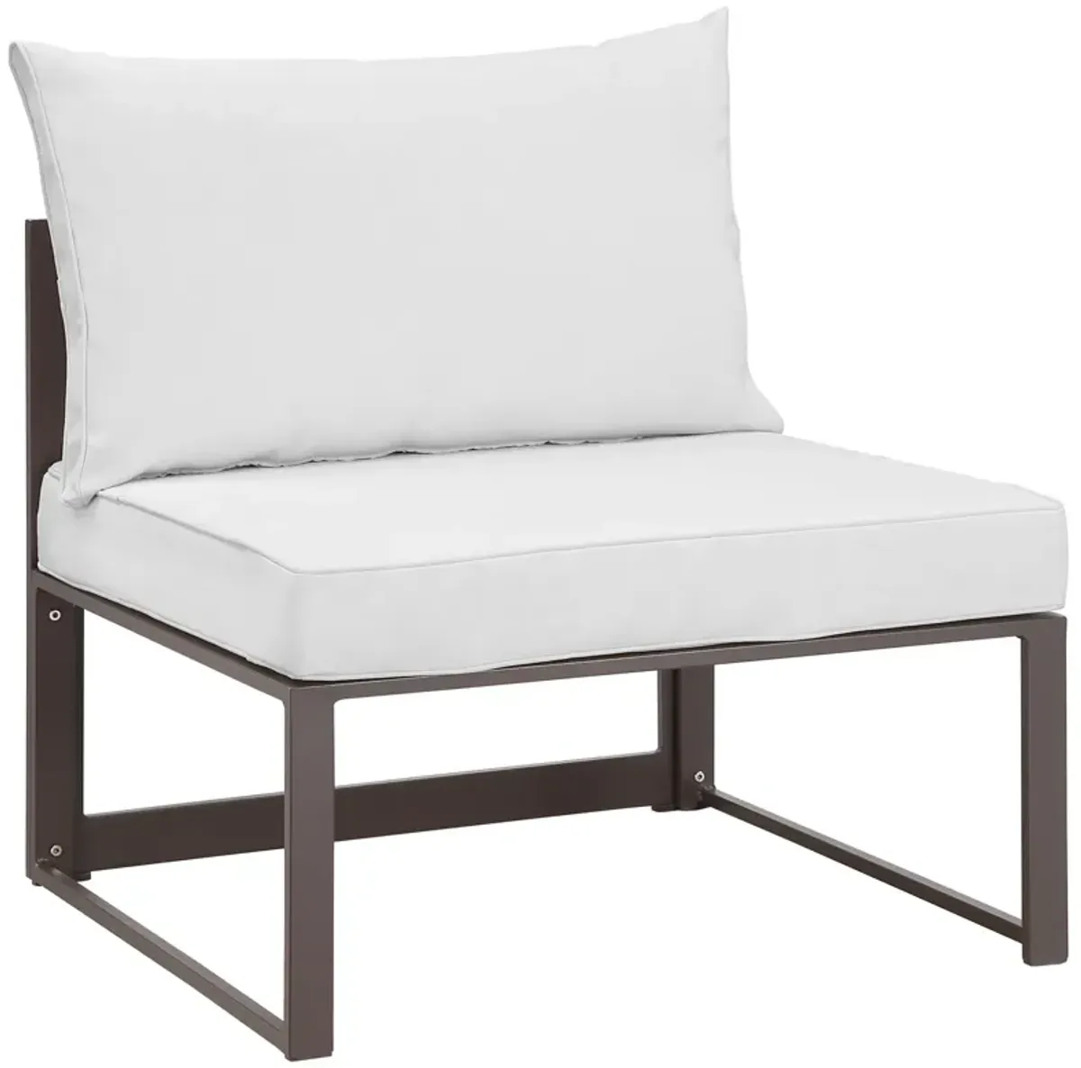 Fortuna Armless Outdoor Patio Chair