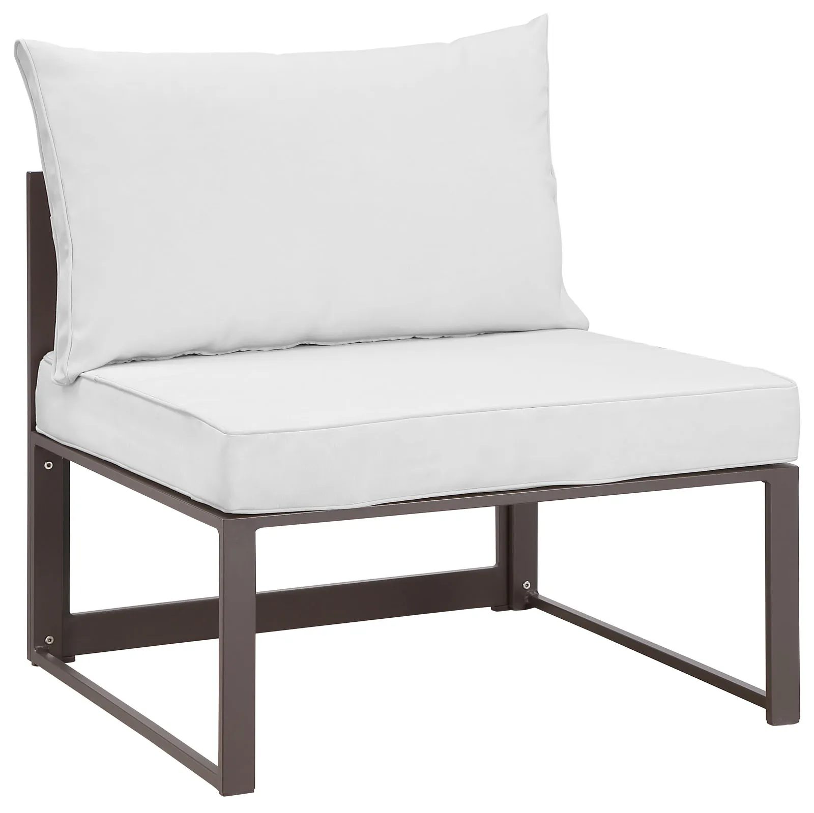 Fortuna Armless Outdoor Patio Chair