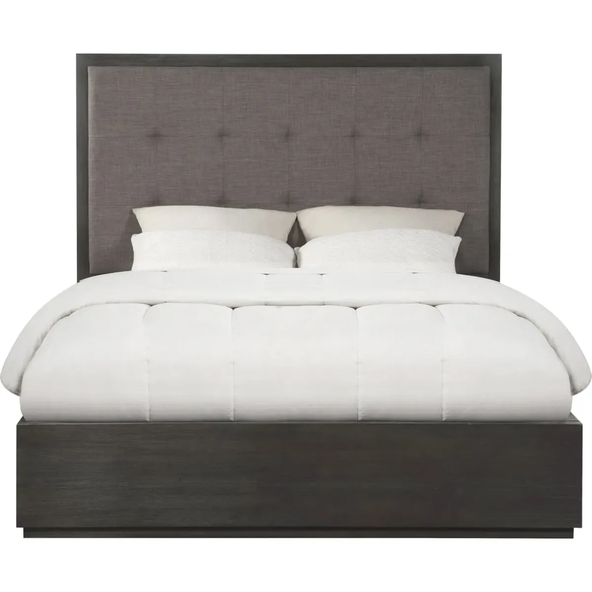 Oxford King-Size Storage Bed In Dolphin