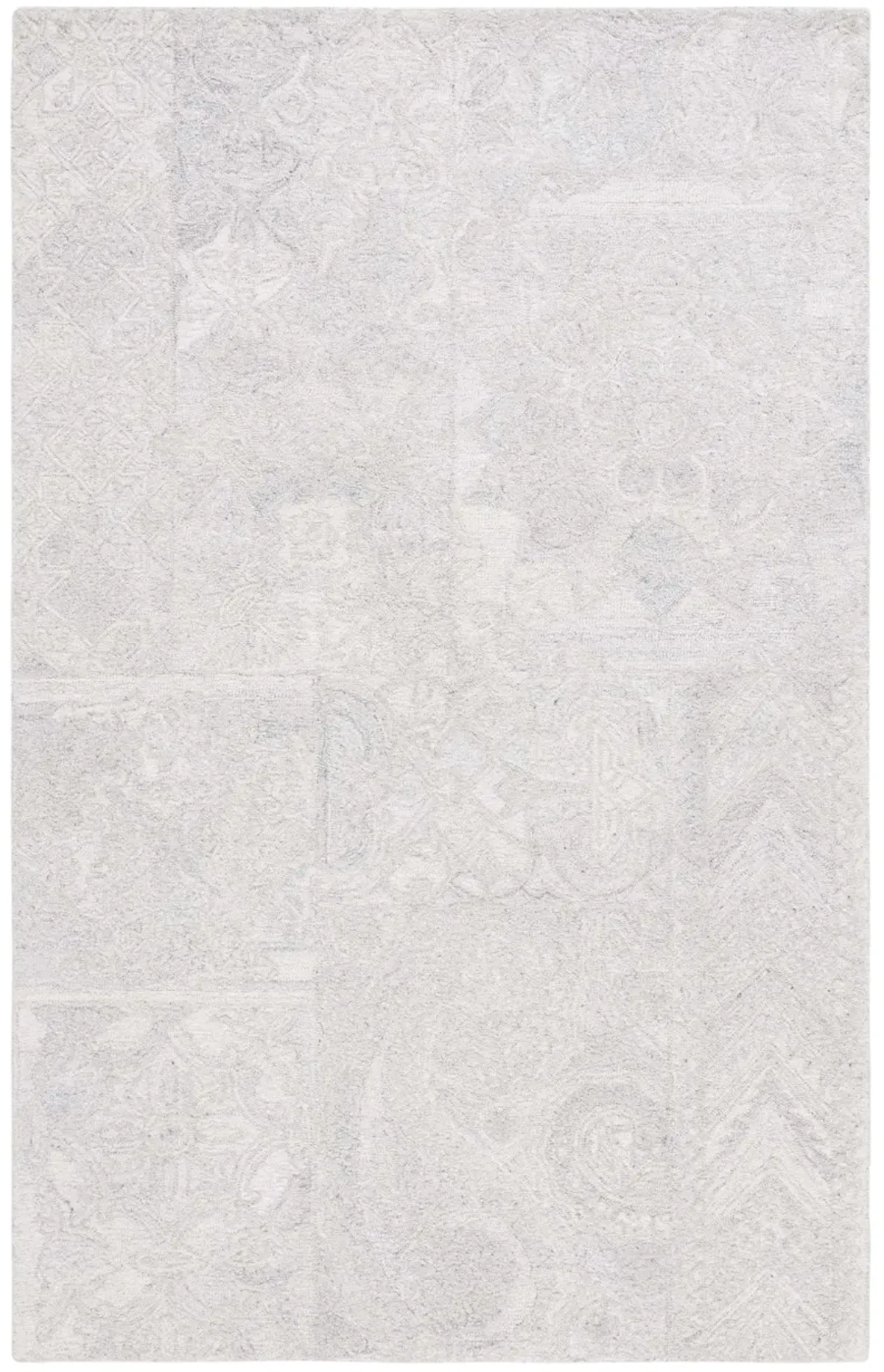 ABSTRACT Hand Tufted 8' x 10' area rug