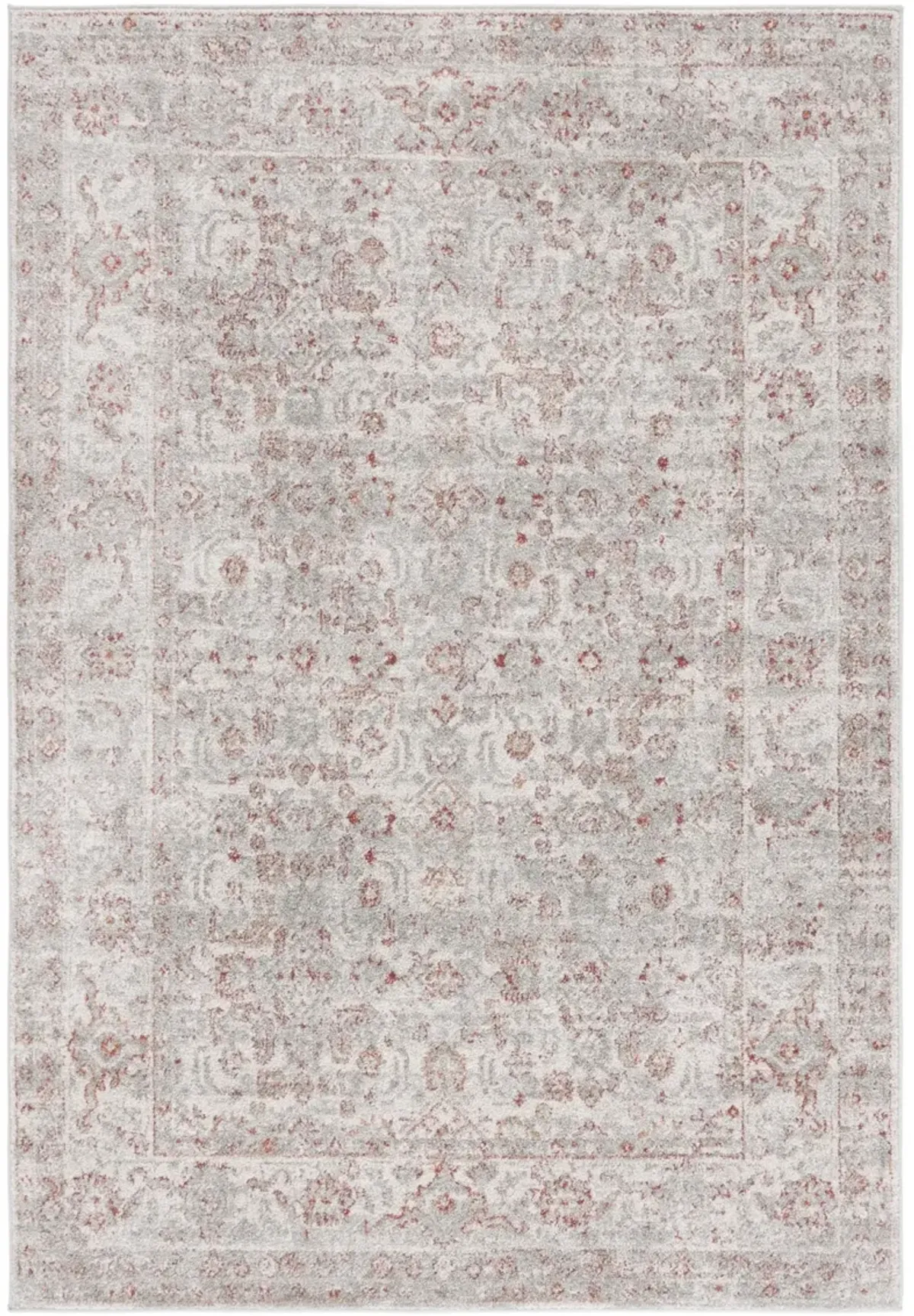 VINTAGE TABRIZ 210 GREY  5'-1' x 7'-6' Medium Rectangle Rug