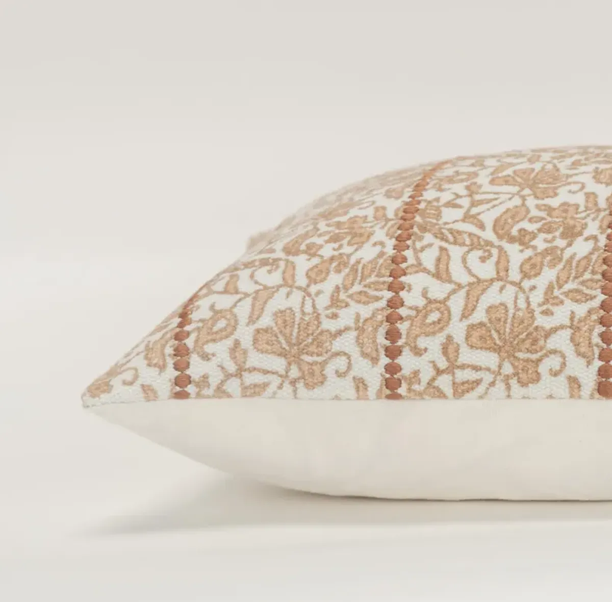 botanical  brown Pillow