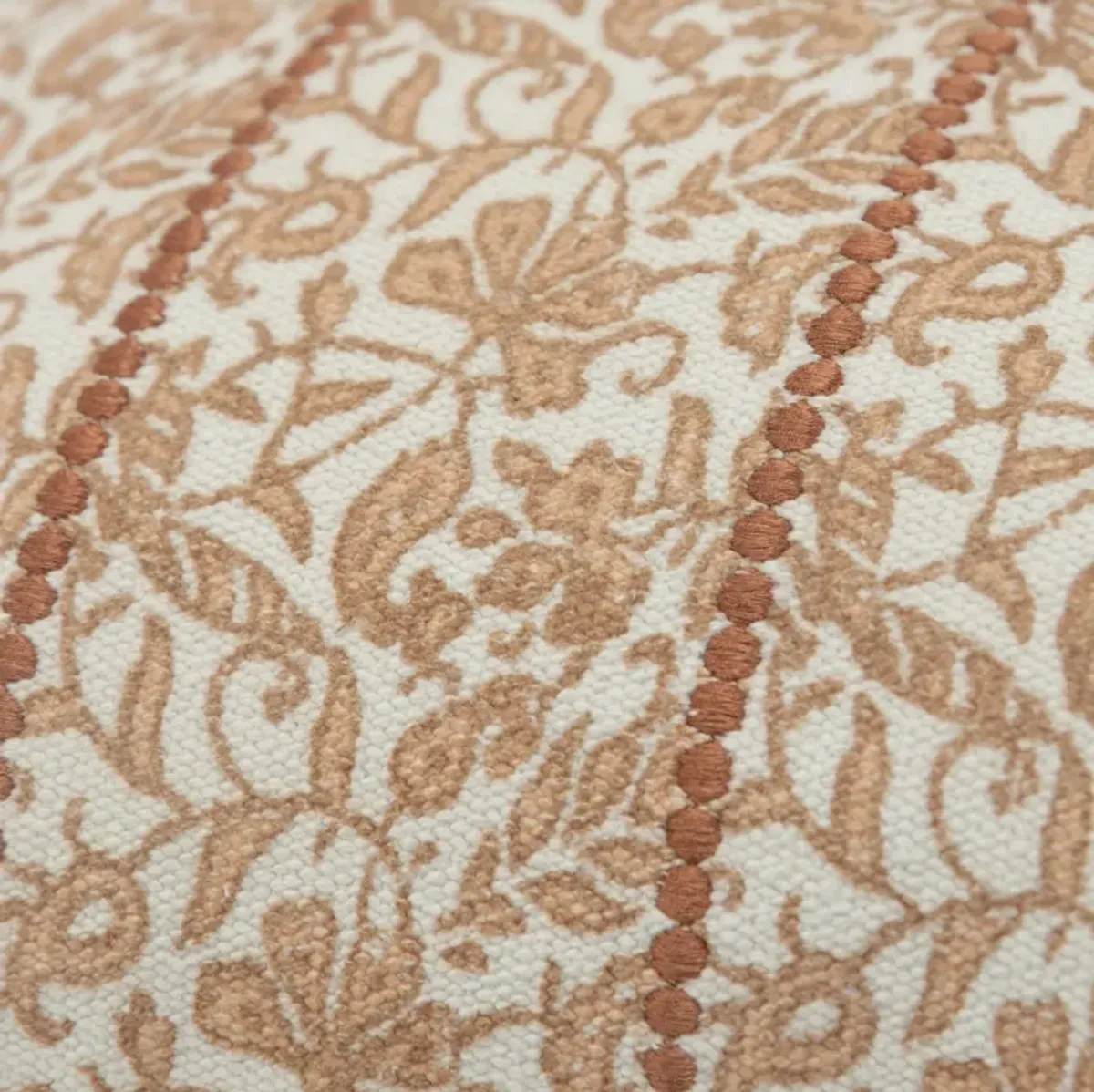 botanical  brown Pillow