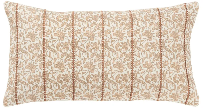 botanical  brown Pillow