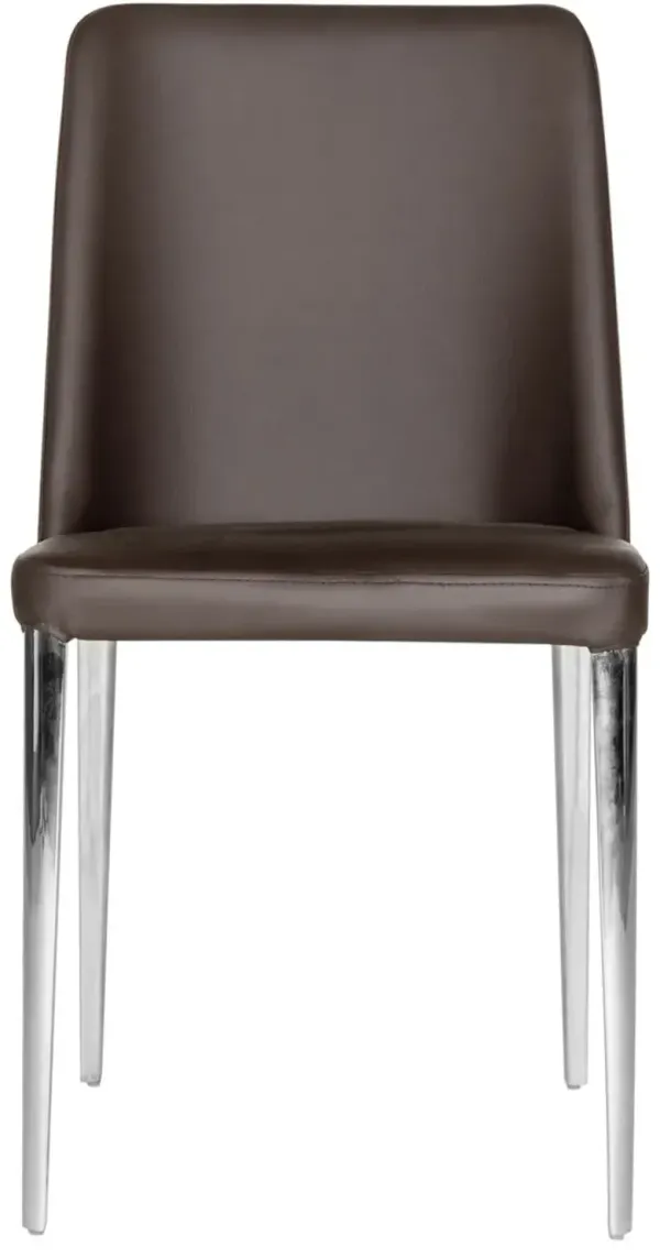 BALTIC 18''H LEATHER SIDE CHAIR - Set of 2