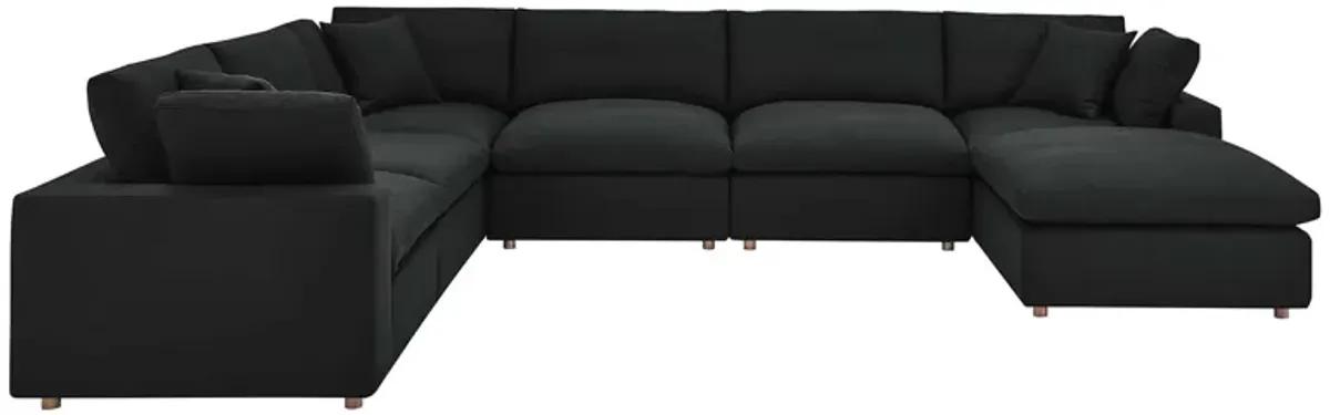 Commix Down Filled Overstuffed 7-Piece Sectional Sofa