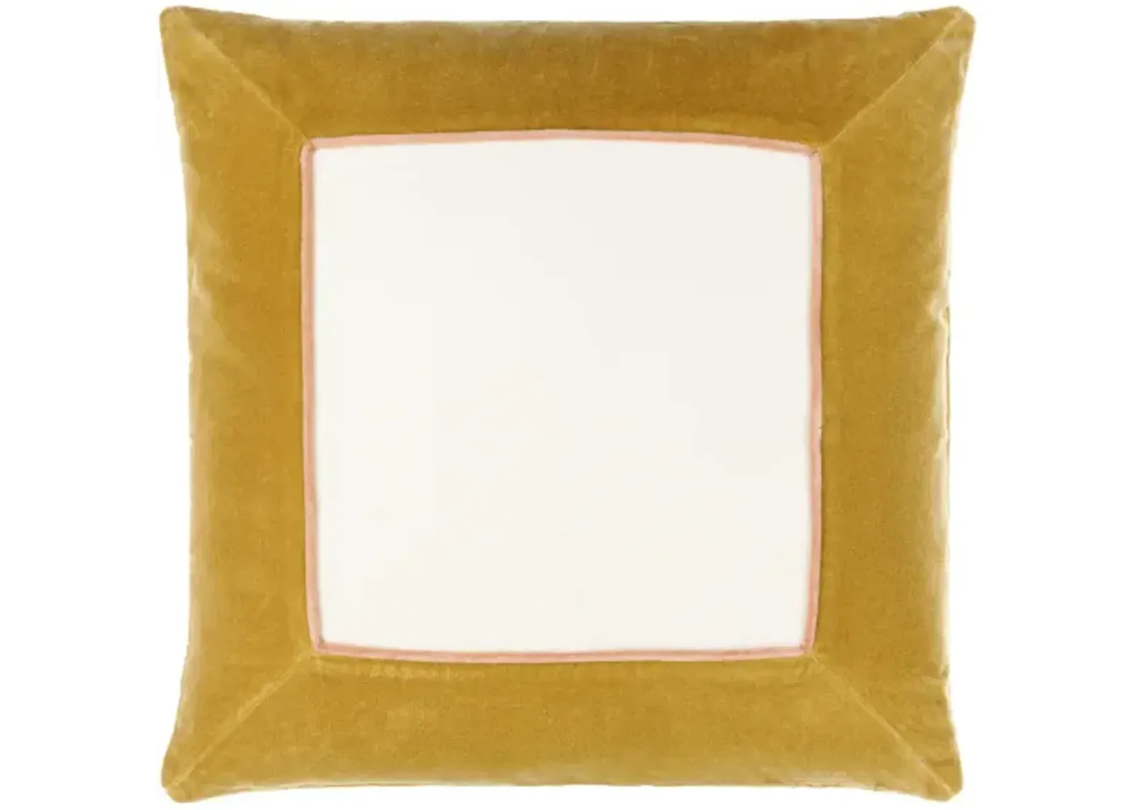 Squared SQA-002 18"L x 18"W Accent Pillow  - Poly Insert