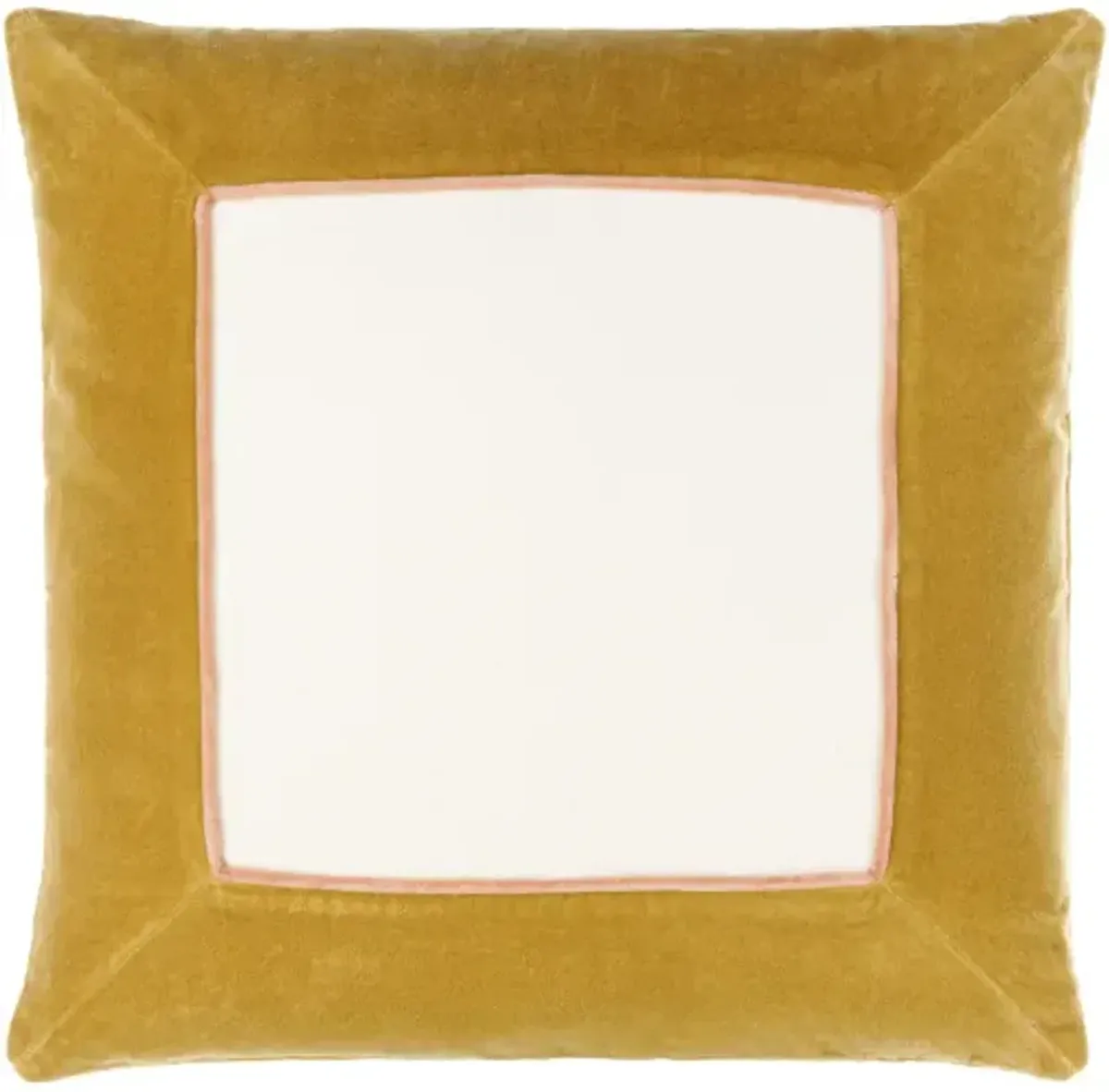 Squared SQA-002 18"L x 18"W Accent Pillow  - Poly Insert