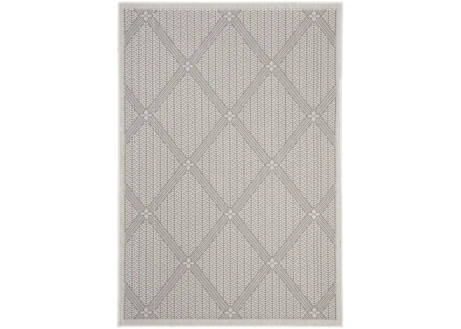 Safavieh BERMUDA 800 Collection BMU811B-28 Cream / Grey 2' X 8'