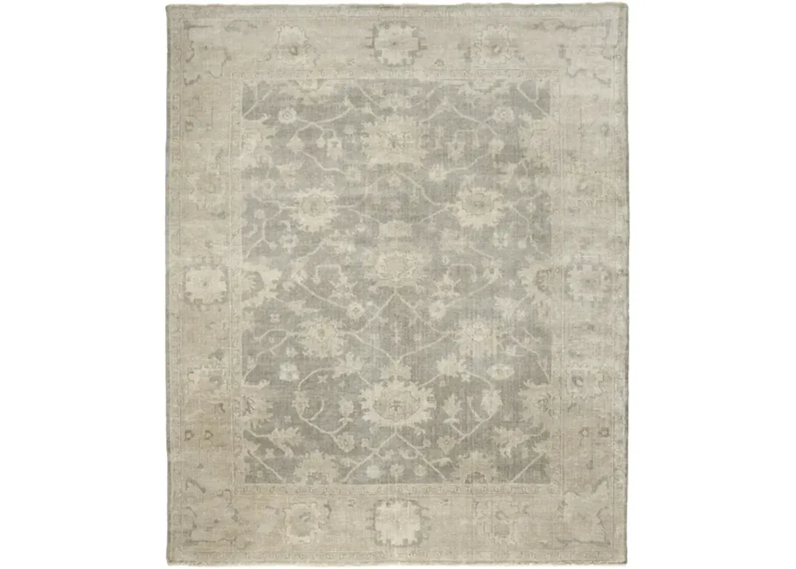 OSH115 Grey 9' X 12' Large Rectangle Rug