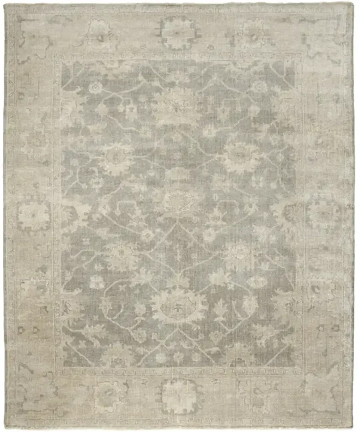 OSH115 Grey 9' X 12' Large Rectangle Rug