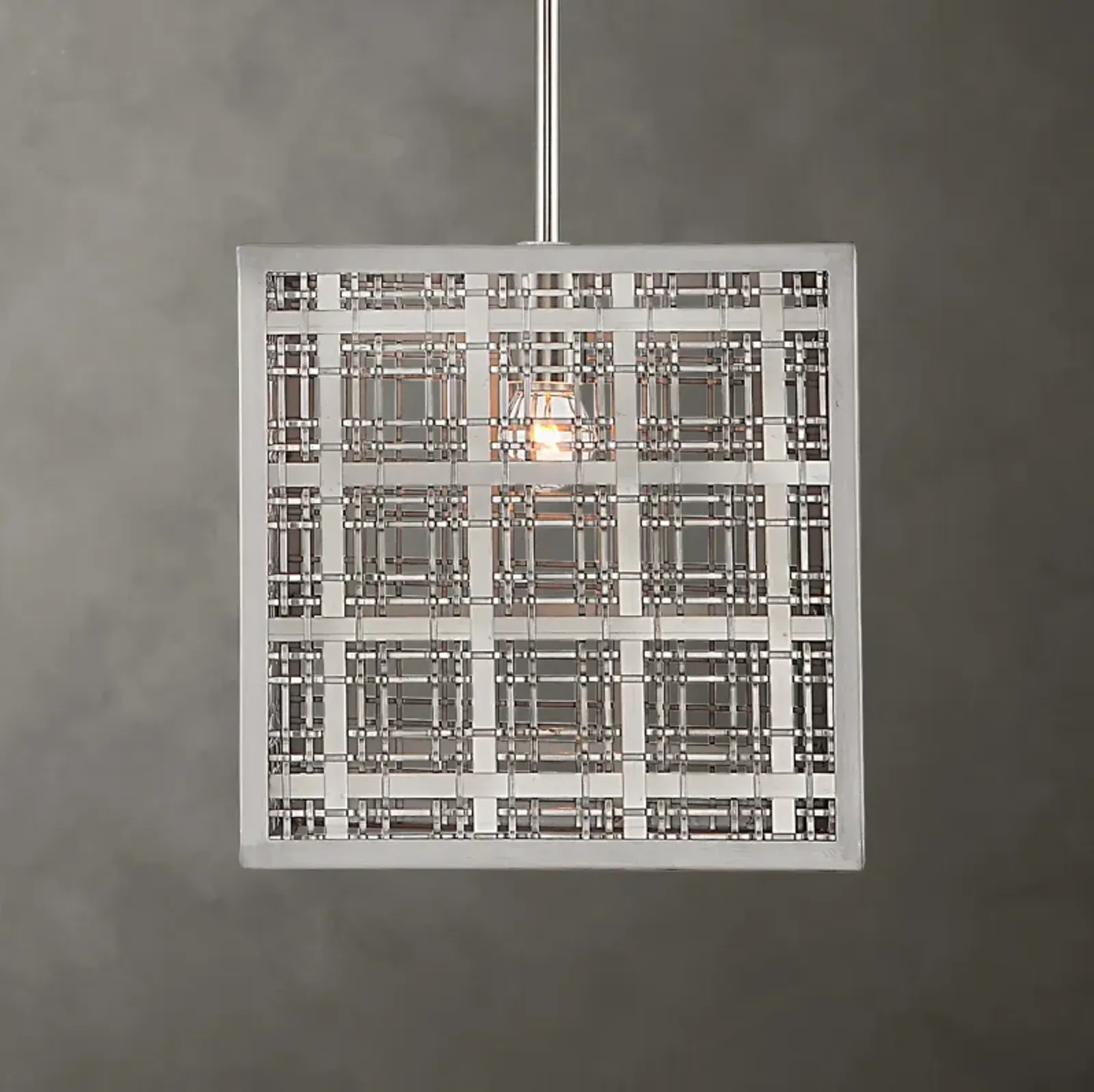 Pendleton 1 Light Nickel Pendant