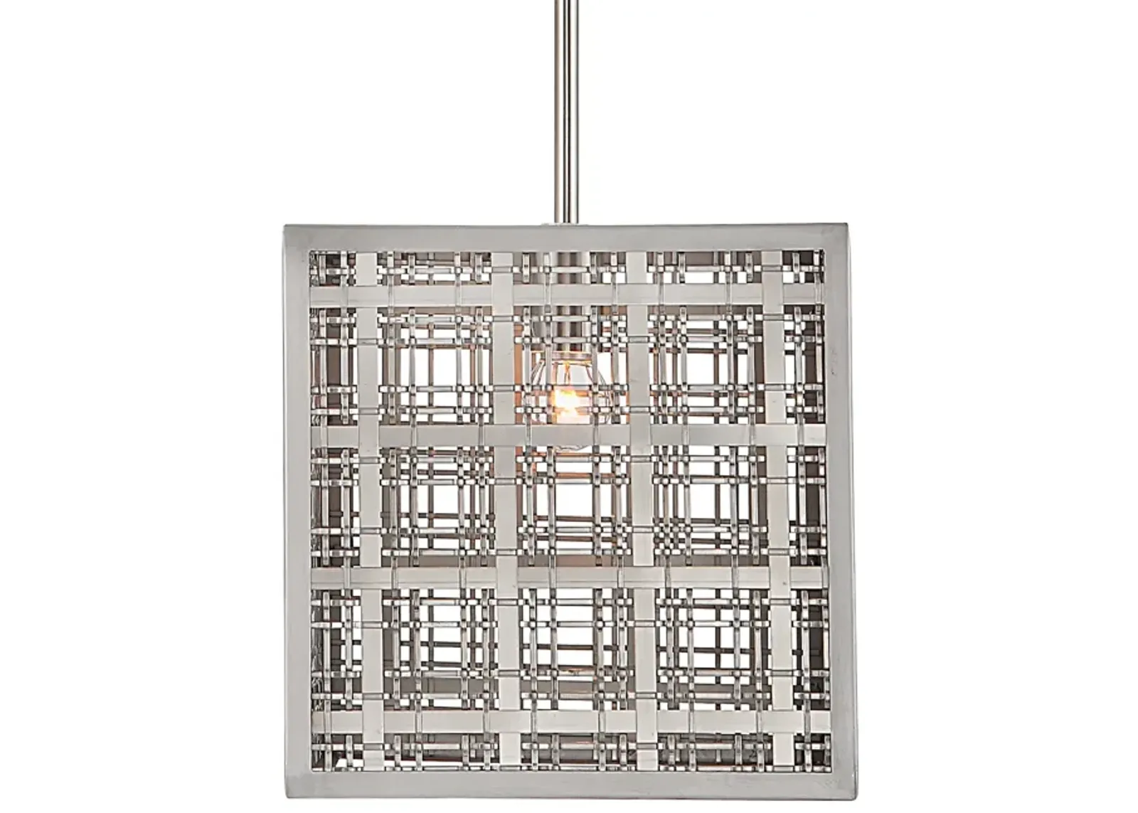 Pendleton 1 Light Nickel Pendant