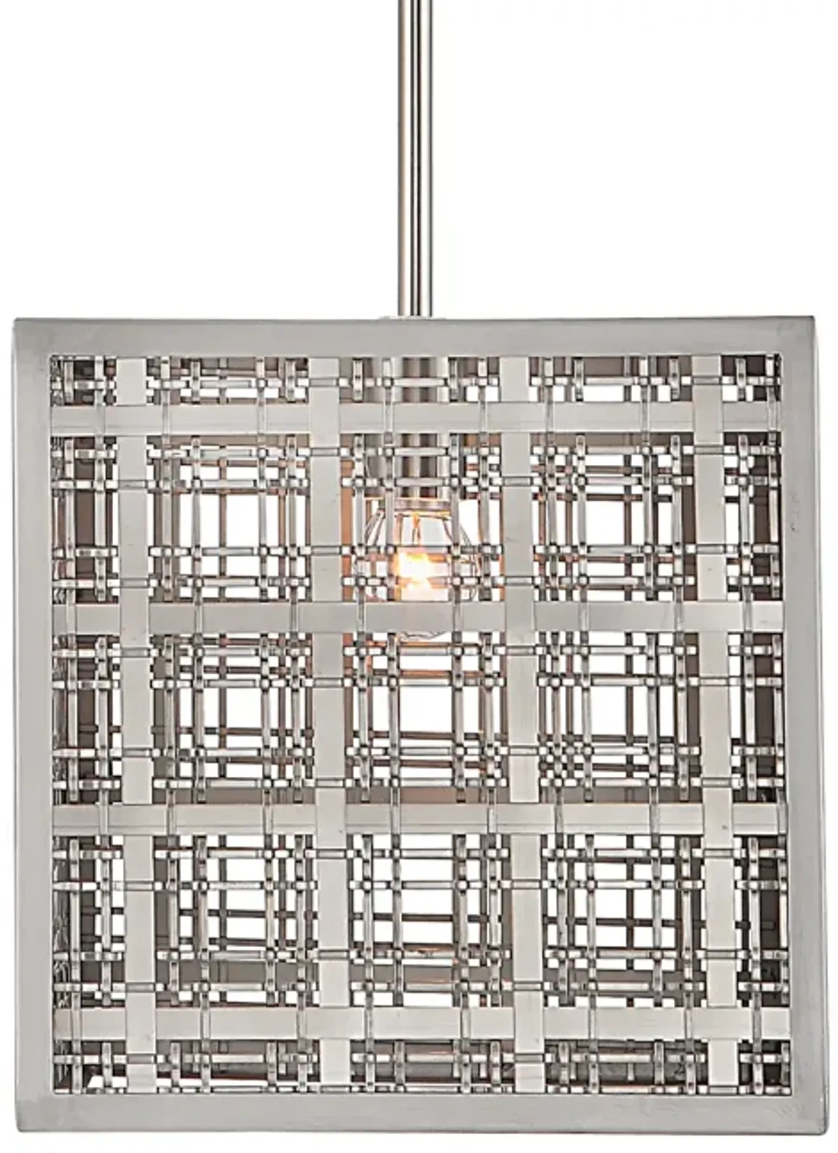 Pendleton 1 Light Nickel Pendant